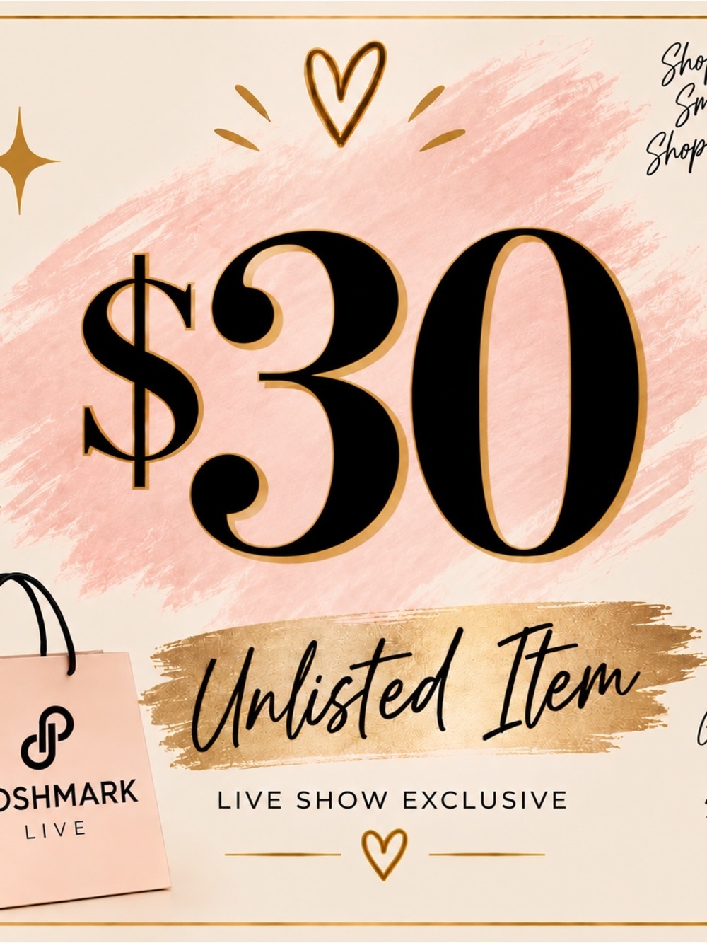 $30 Unlisted Listing Do Not Like